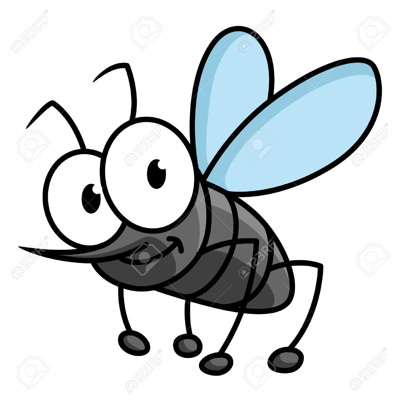 1300x1300 Funny Clipart Insect