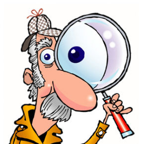 300x291 Spy Clipart 27528 Clip Art Graphic Of A White Bread Slice Mascot