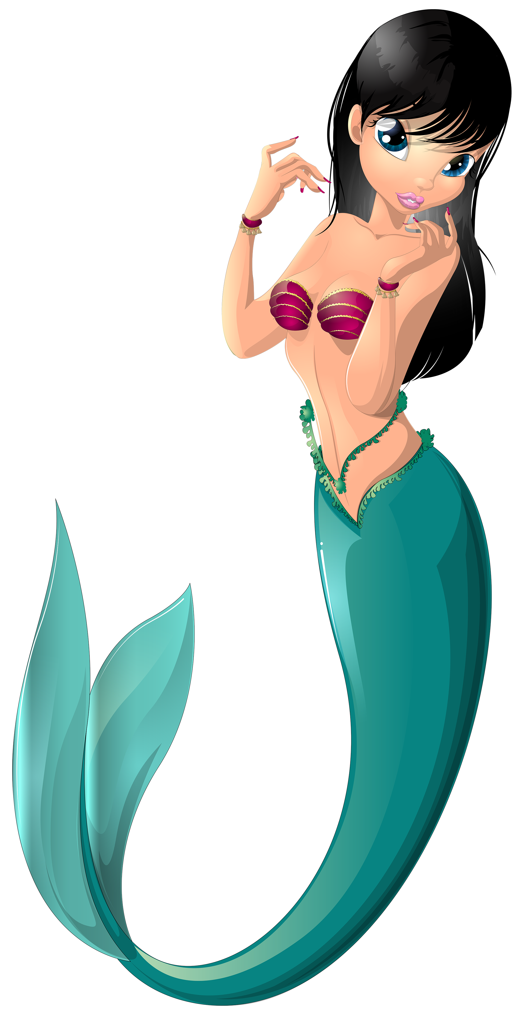 2060x4000 Cartoon Mermaid Clipart Free Clip Art Images Image 4