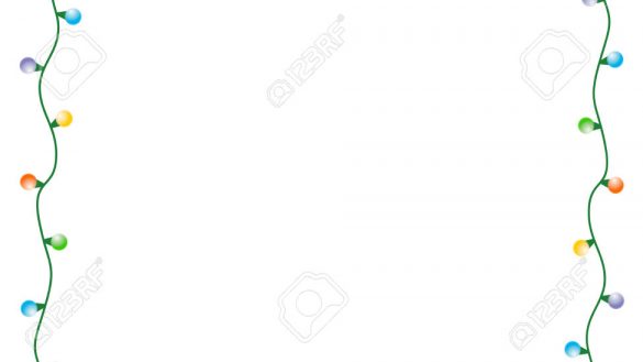585x329 Luxury Inspiration Christmas Lights Frame Window Border Photoshop