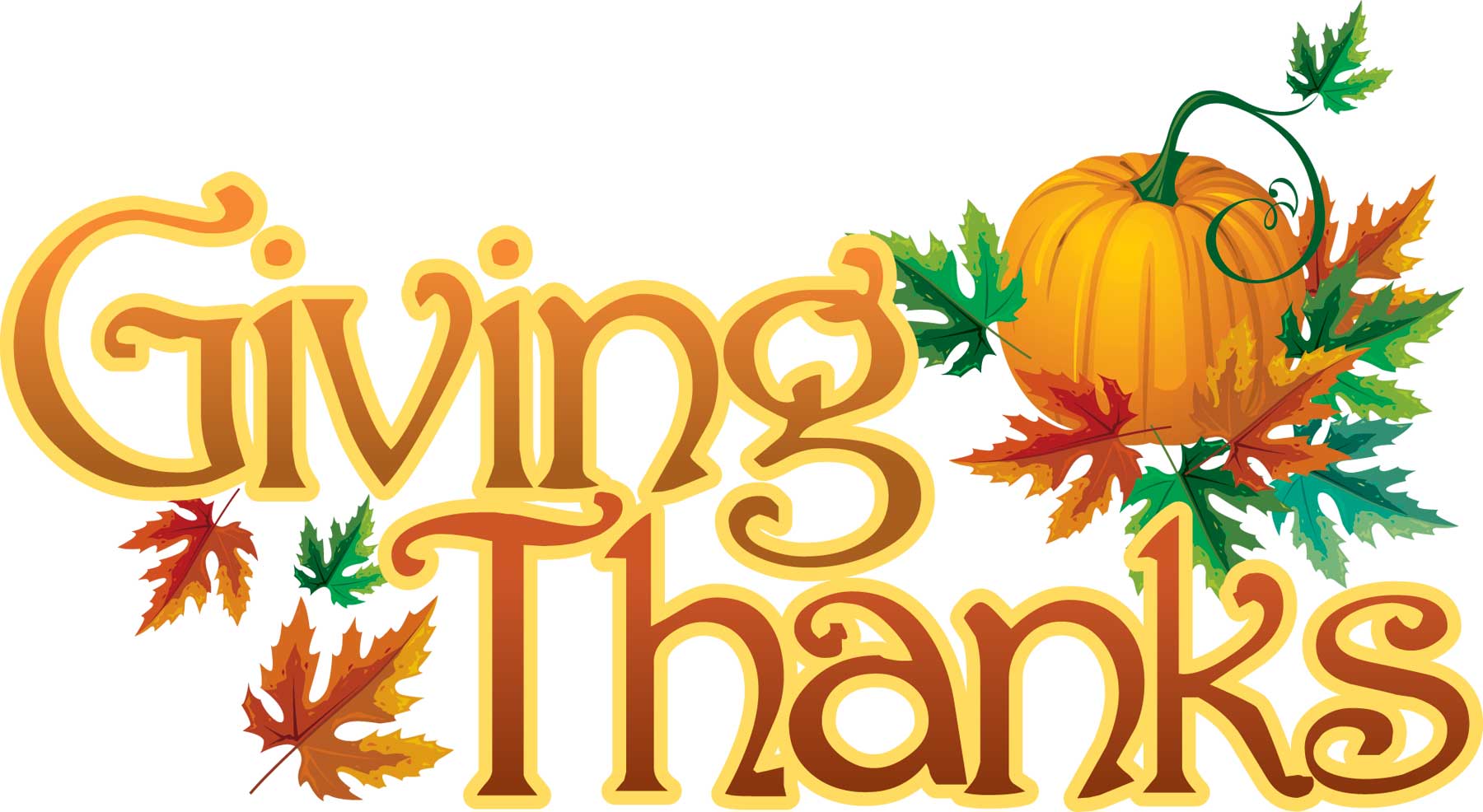 1800x986 Inspirational Thanksgiving Cliparts