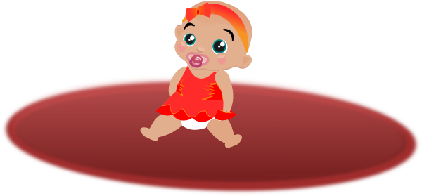 600x279 Baby On Floor Clip Art