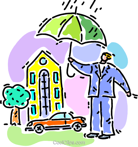 451x480 Insurance Concept Royalty Free Vector Clip Art Illustration