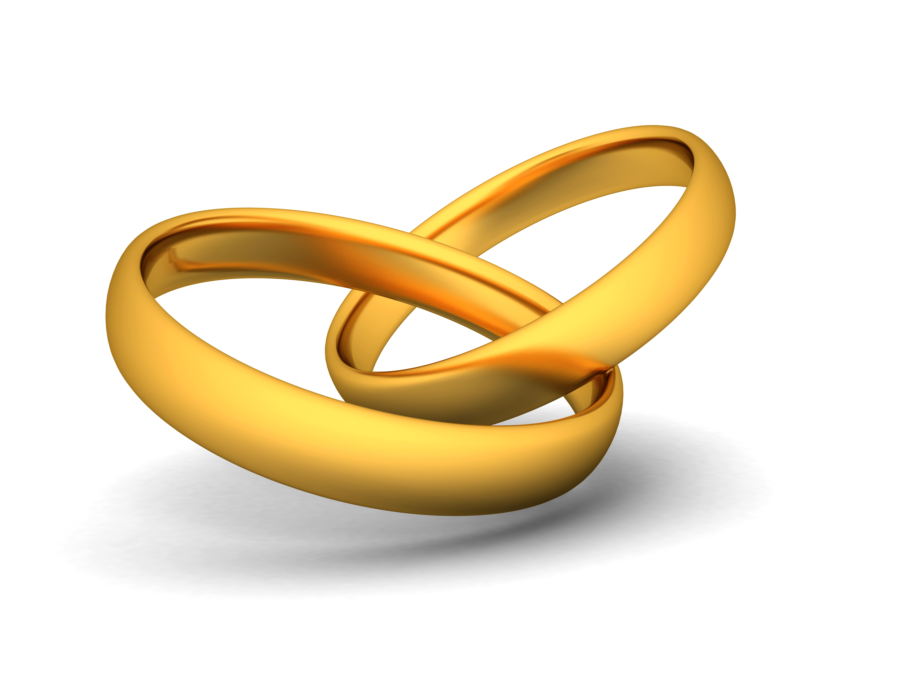 3500x2625 Simple Wedding Bands Clipart