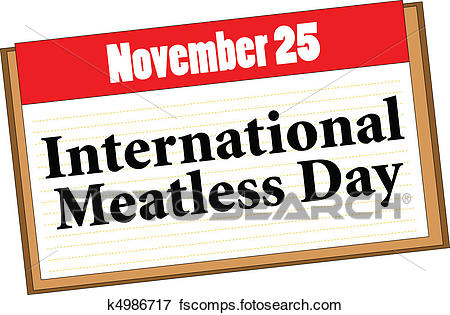 450x315 Clip Art Of International Meatless Day K4986717