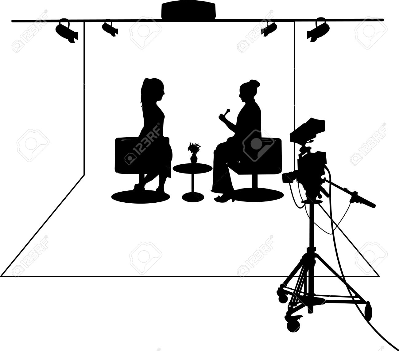 1300x1143 Microphone Clipart Tv Interview