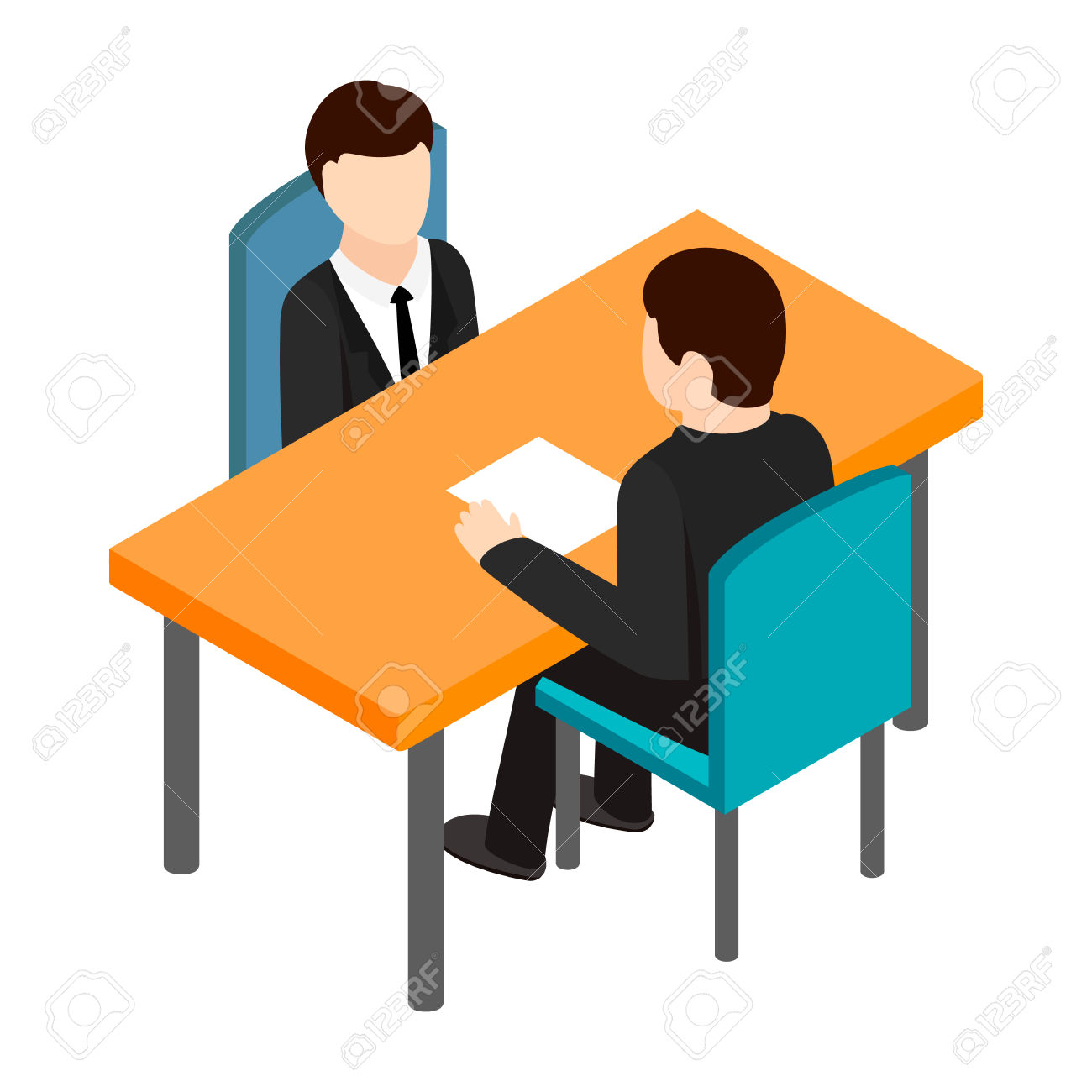 1300x1300 Desk Clipart Group Interview