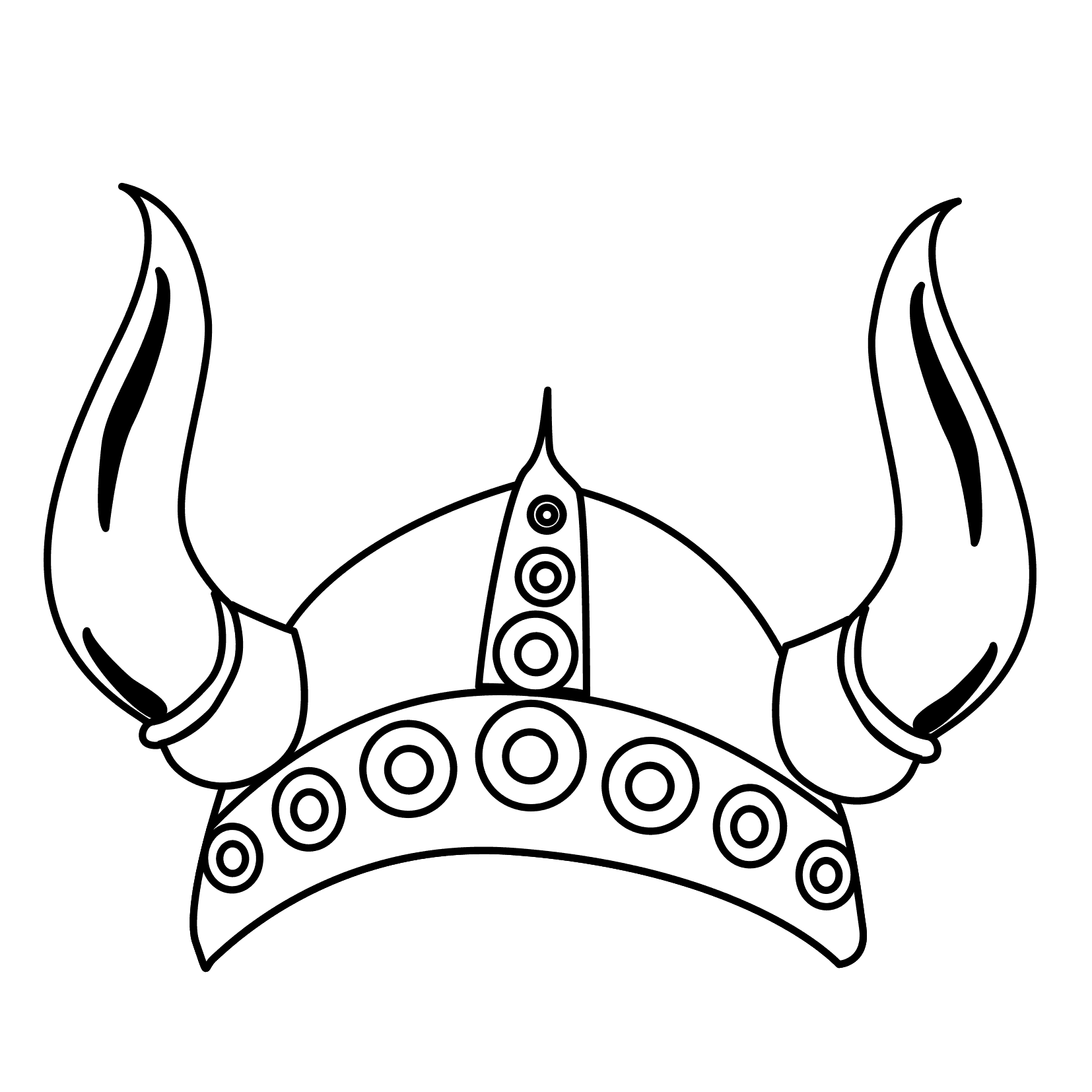 1654x1654 Clip Art Viking Helm Clipart