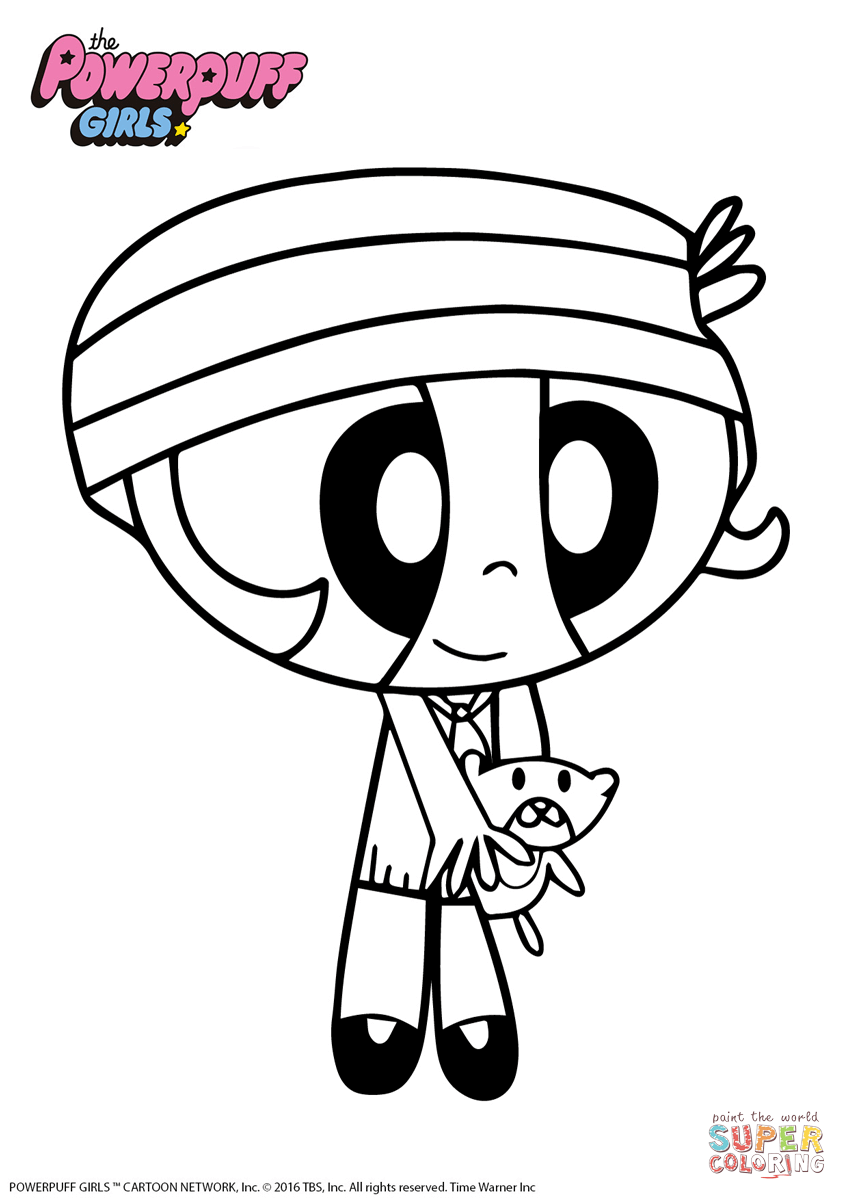 847x1200 Powerpuff Girl Coloring Page Free Printable Coloring Pages