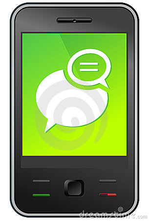 305x450 Text Message Clip Art