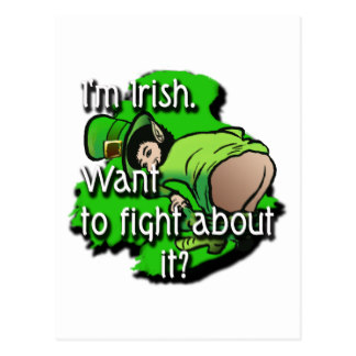 324x324 Funny Irish Cartoons Postcards Zazzle