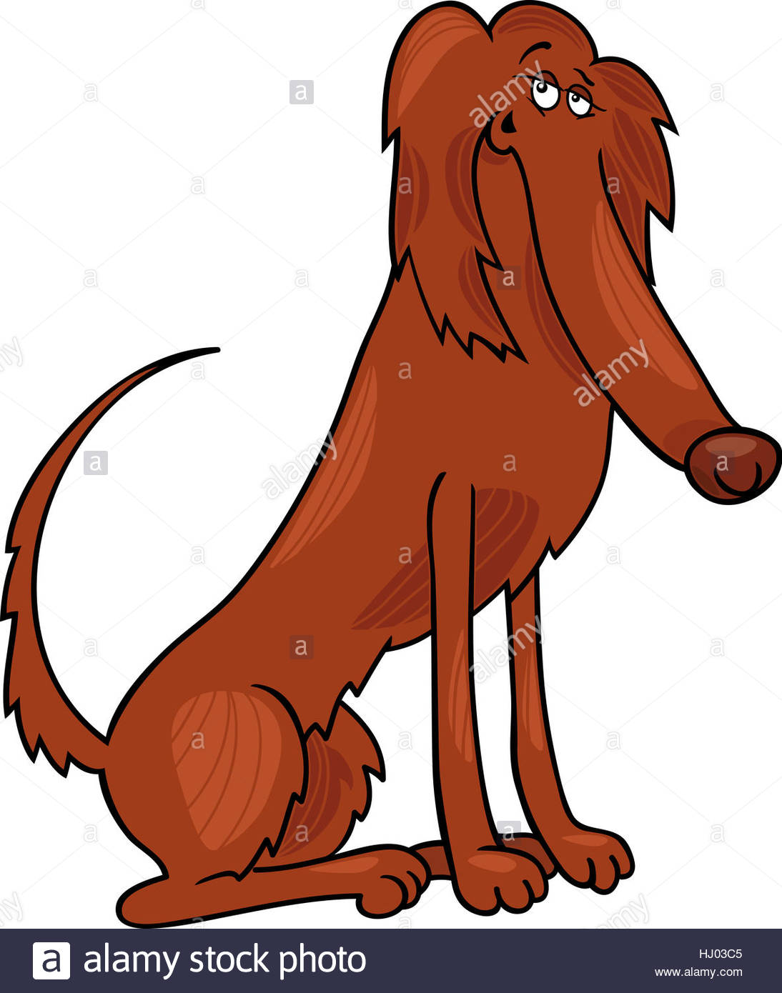 1094x1390 Pet, Dog, Illustration, Irish, Setter, Purebred, Cartoon, Comic