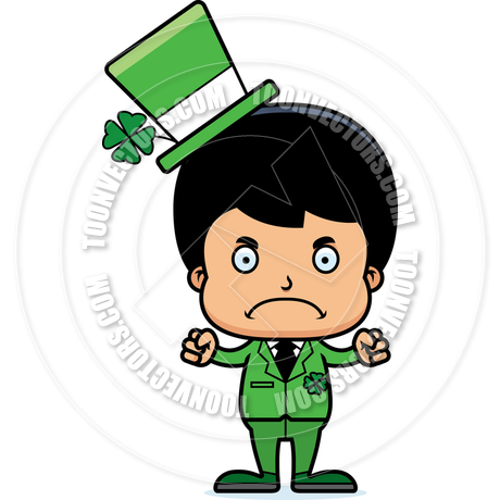 460x460 Cartoon Angry Irish Boy By Cory Thoman Toon Vectors Eps