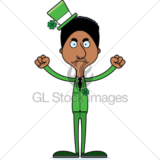 325x325 Cartoon Angry Irish Man Gl Stock Images