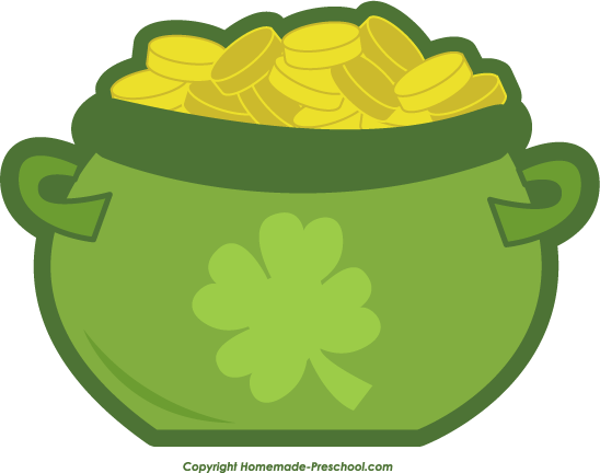 548x432 Pot Of Gold Free Irish Clipart