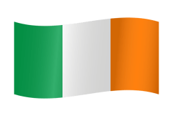 250x167 Ireland Flag Clipart