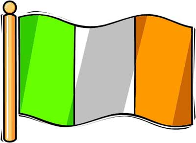 400x292 Irish Clipart Irish Flag