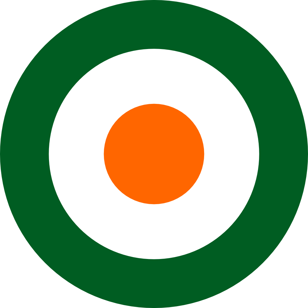 999x999 Clip Art Irish Air Corps Roundel Flag Saint