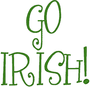 300x289 Irish! Embroidery Design