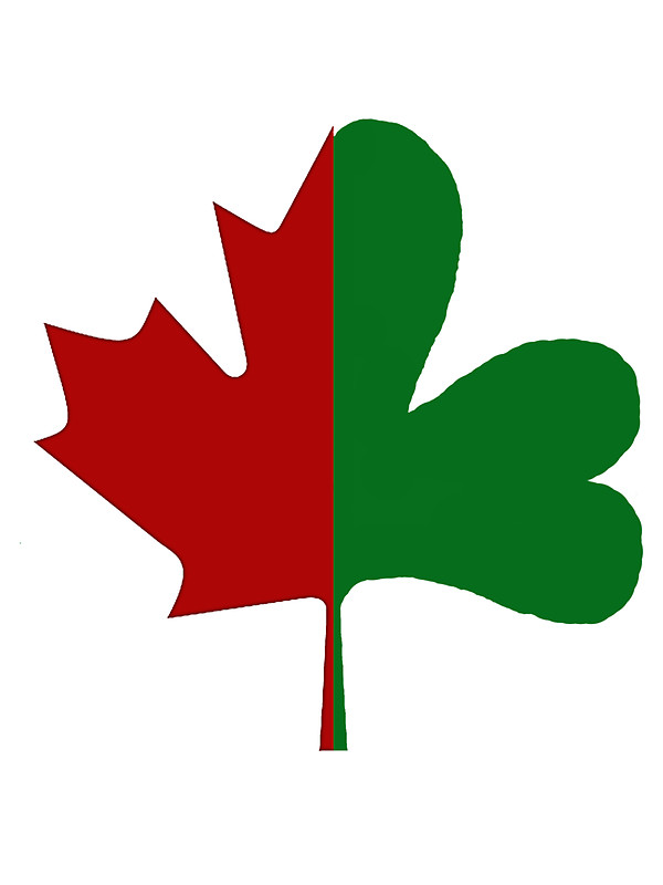 600x800 Irish Canadiancanadian Irish Stickers By Kevin Whitaker Redbubble