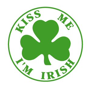 300x300 Kiss Me I'M Irish Clip Art