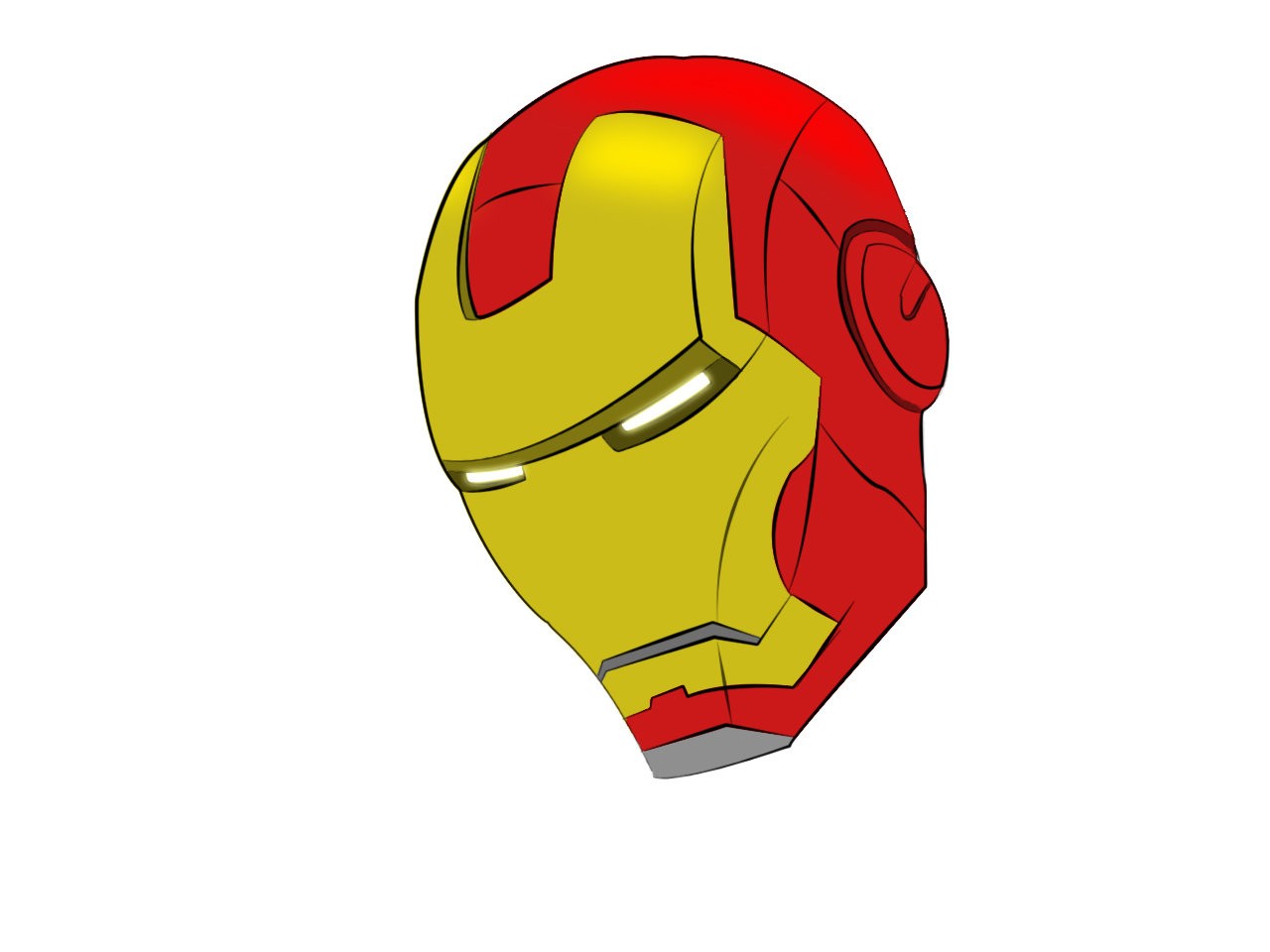 1280x960 Iron Man Clip Art