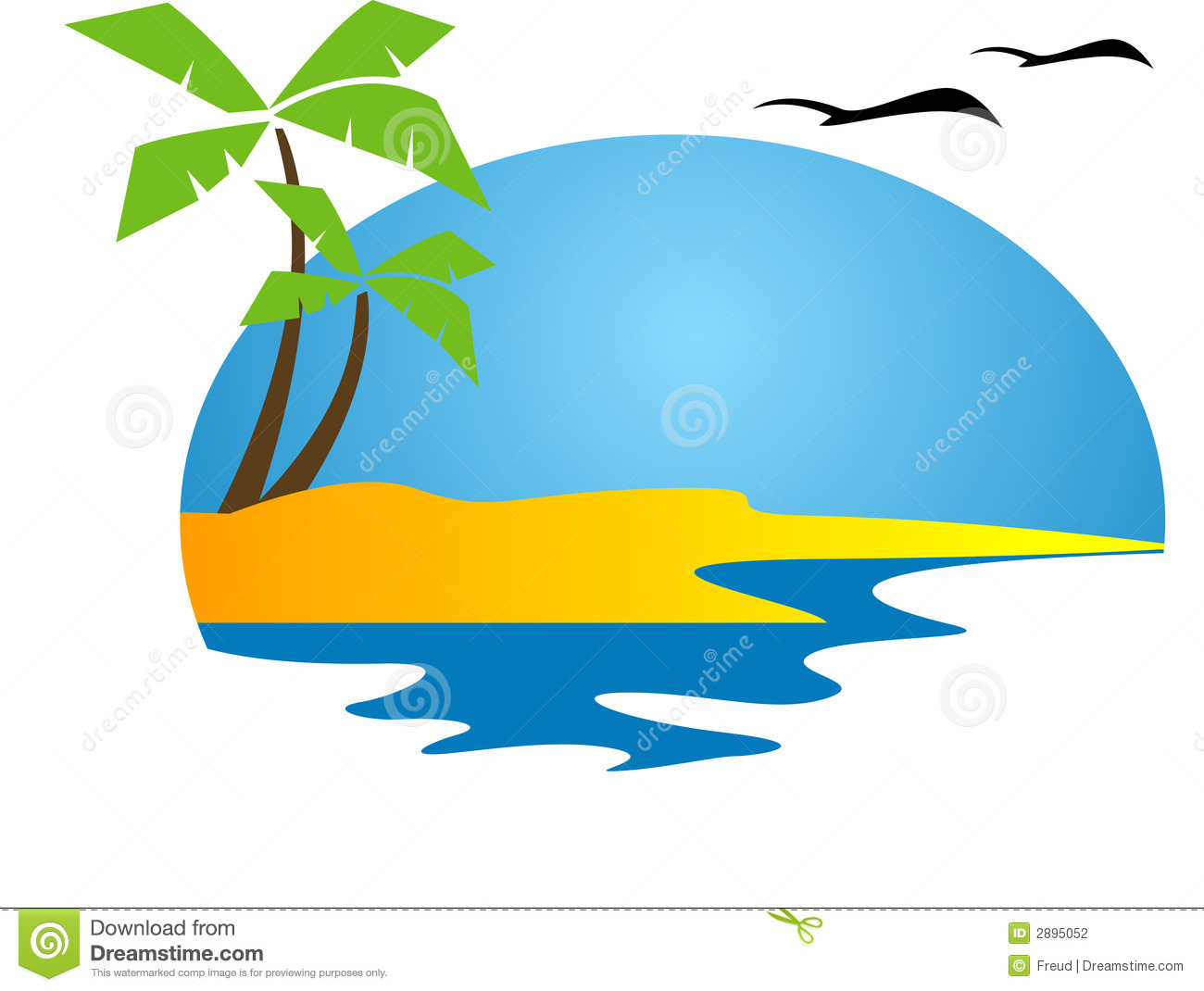 1300x1070 Island Clip Art