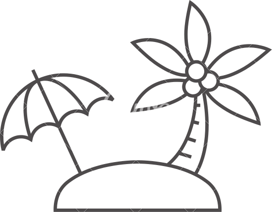 550x429 Island Clipart Outline