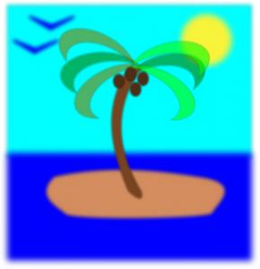 290x300 Lonely Island Clip Art Download