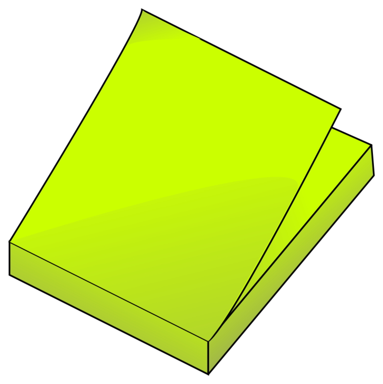 759x760 Yellow Post It Clipart Free To Use Clip Art Resource