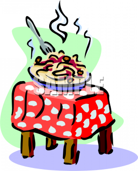 283x350 Lunch Clipart Italian Pasta