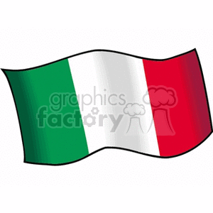 300x300 Royalty Free Italian Flag 148657 Vector Clip Art Image