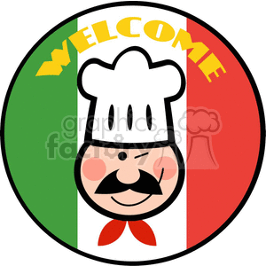 Italian Chef Clipart 45 