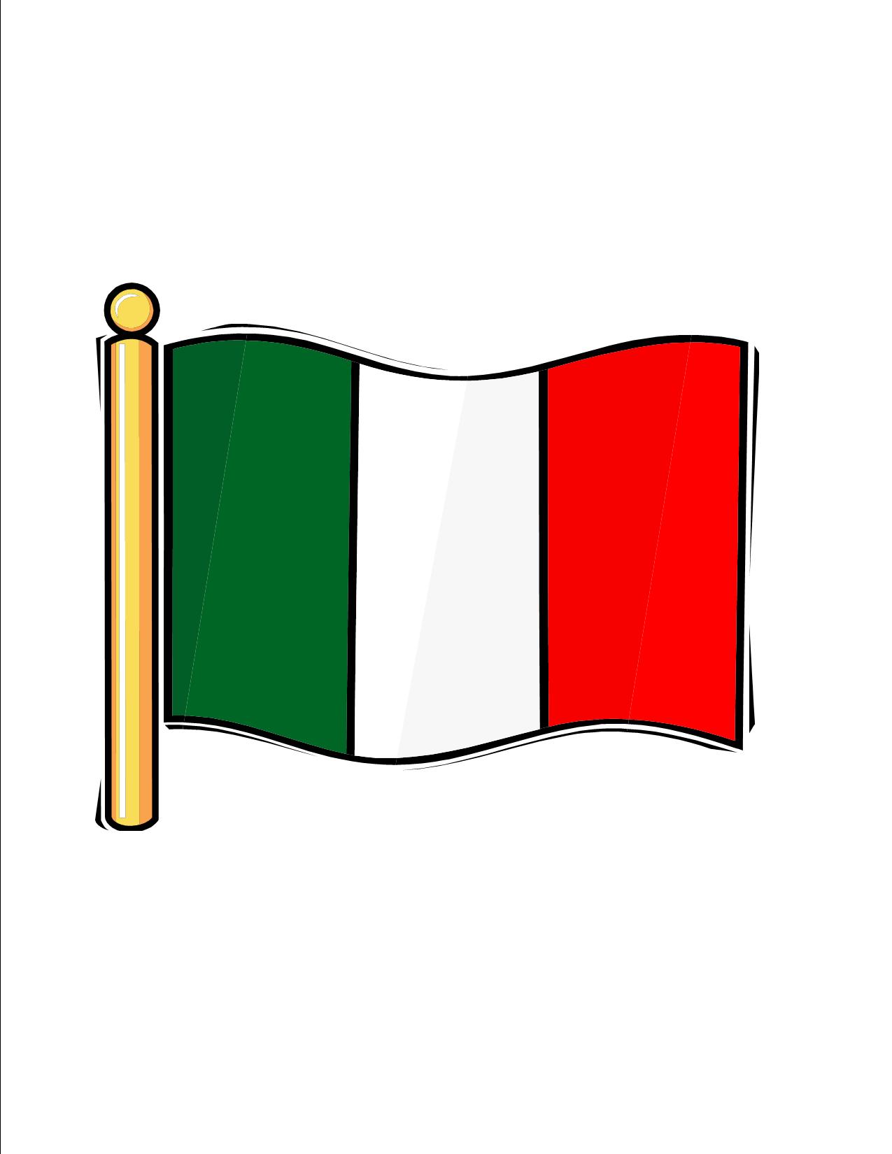 1275x1650 Free To Use And Share Italian Flag Clipart Clipartmonk