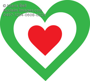300x269 Heart Clipart Image
