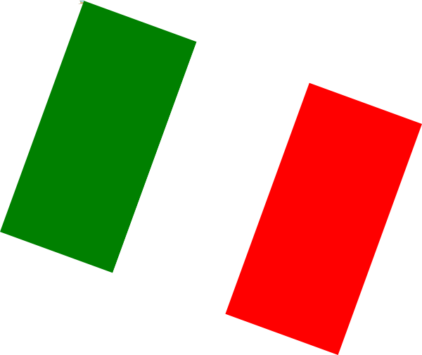 600x504 Italian Flag Clip Art