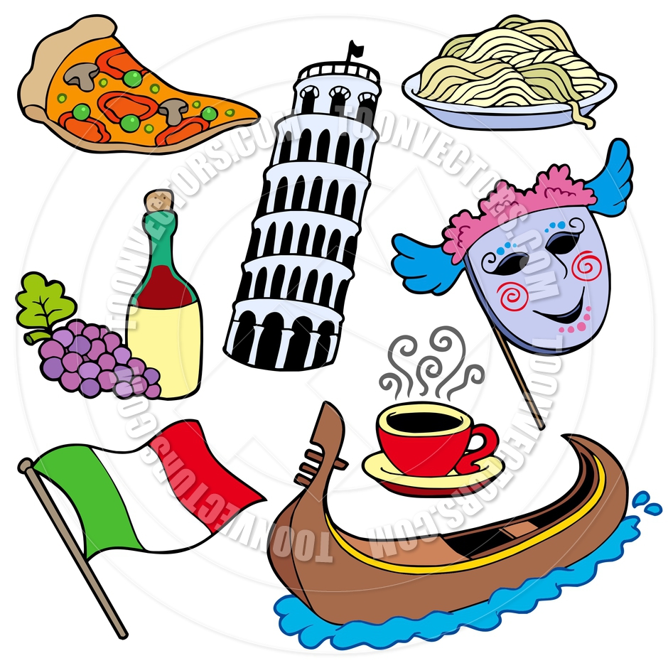 940x940 Cartoon Italian Collection By Clairev Toon Vectors Eps