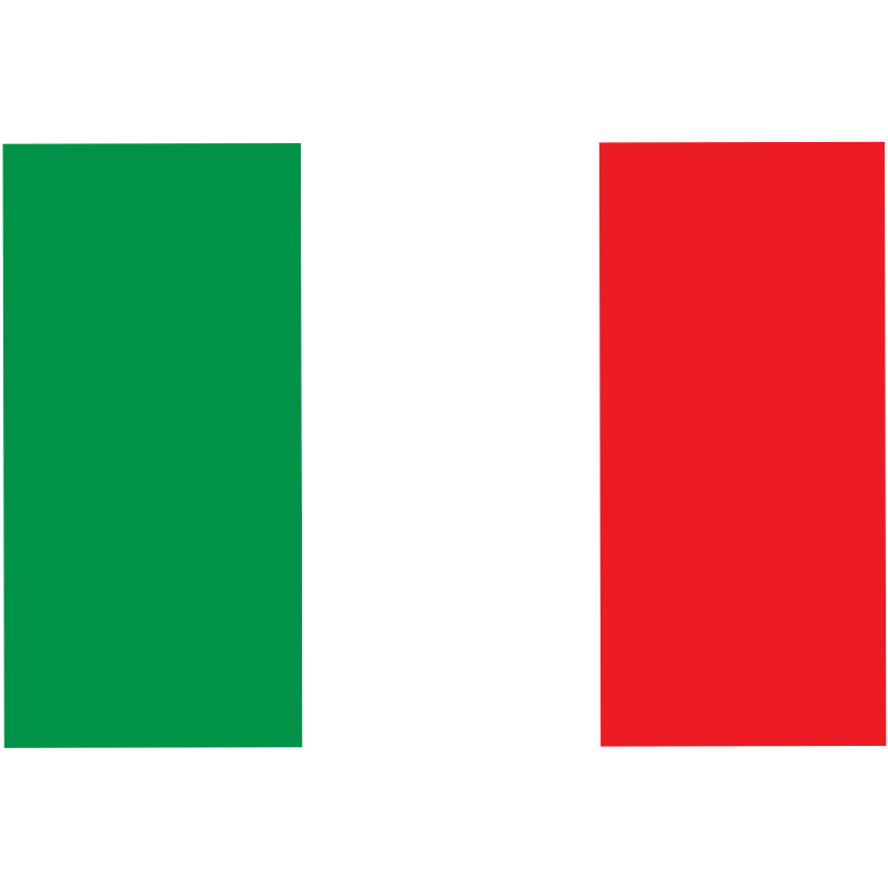 800x800 Italian Flag Clipart