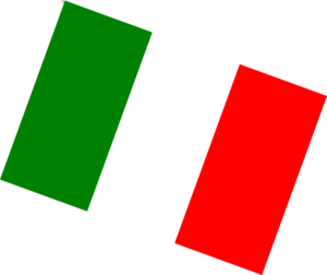300x252 Italian Flag Clip Art