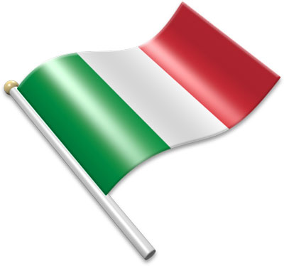 400x374 Italian Flag Clipart
