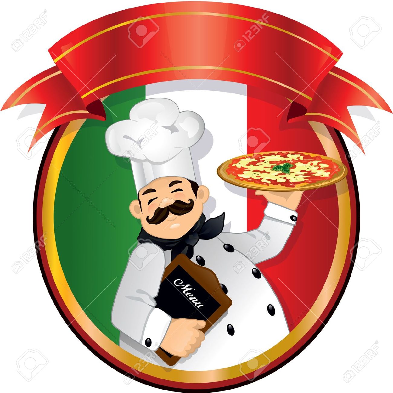 1300x1300 Italian Restaurant Clipart