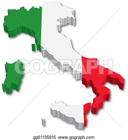 431x470 Italy Clip Art