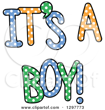 450x470 It's A Boy Clipart