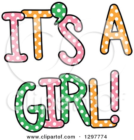 450x470 Free Its A Girl Clipart