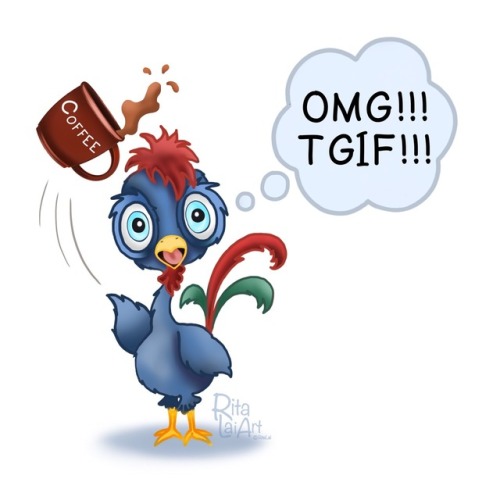 500x500 It's Friday! Rita Lai Art