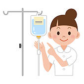 170x170 Nurse Checking Clip Art Nurse Preparing Iv Drip