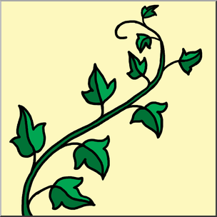 304x304 Clip Art Ivy Color 2 I Abcteach