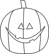 170x188 Black And White Cat And Jack O Lantern Preschool Coloring Pages