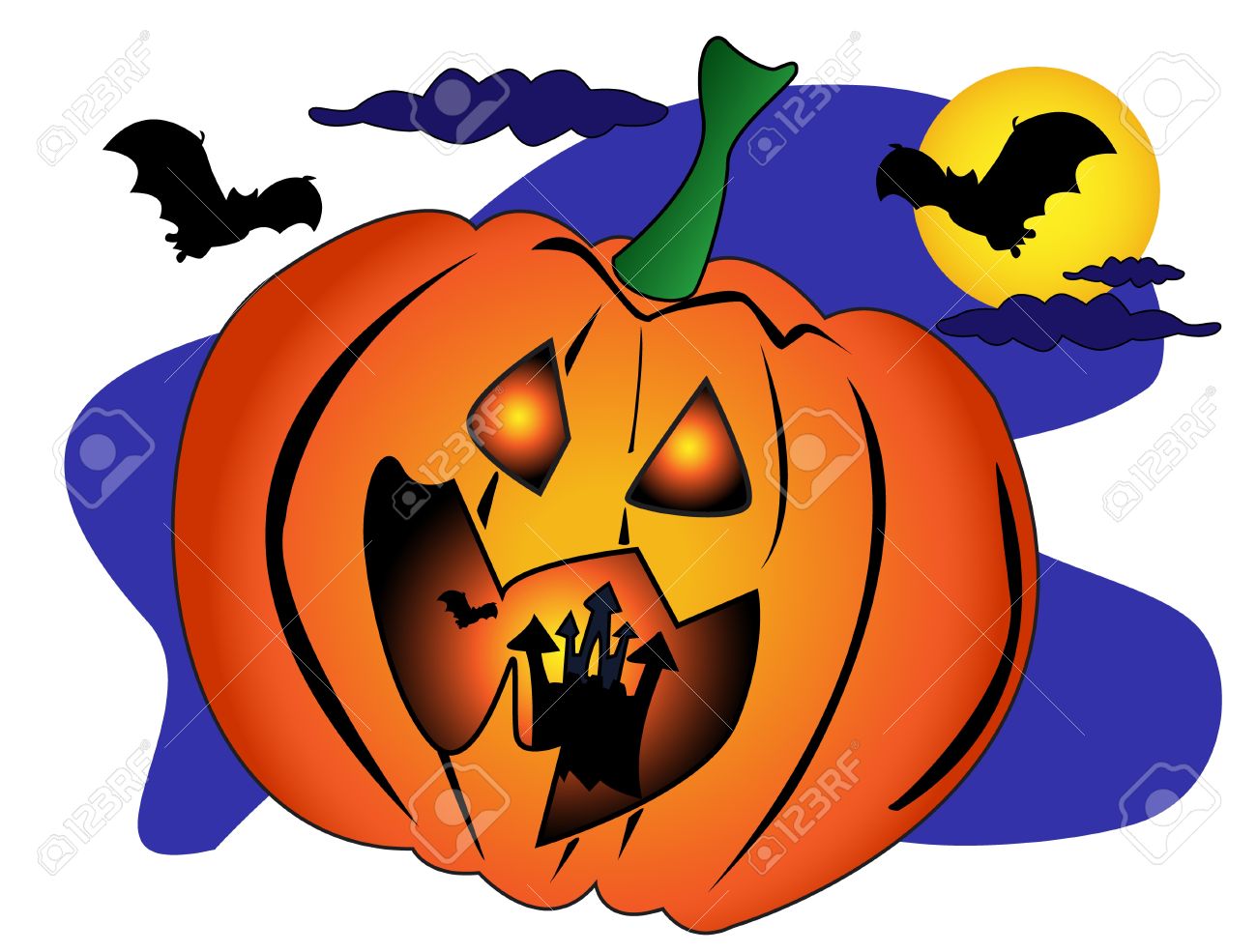 1300x985 Inside Clipart Jack O Lantern