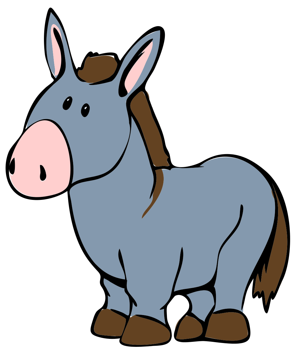 1000x1192 Mammal Donkey Clipart, Explore Pictures